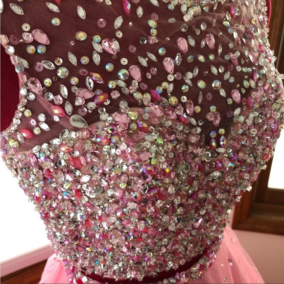 Pink Mori Lee Ballgown - Picture 3 of 7